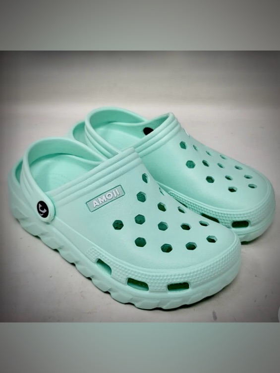 Amoji*~Brand Name/Platform-Comfort Clog-Seafoam-Nla On Name Brand Site.